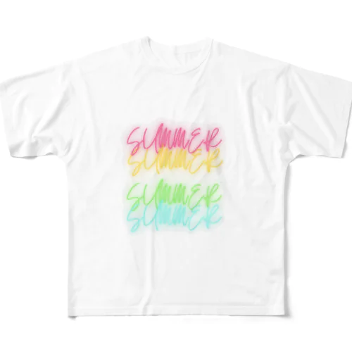 Summer All-Over Print T-Shirt