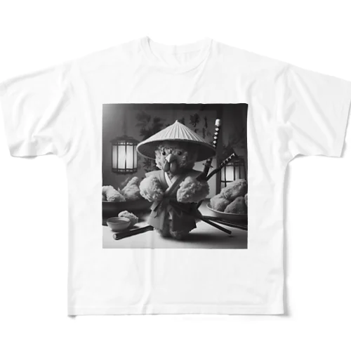 チキンな刺客 All-Over Print T-Shirt