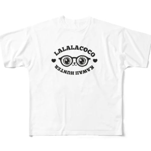 LALALA COCO フルグラフィックTシャツ