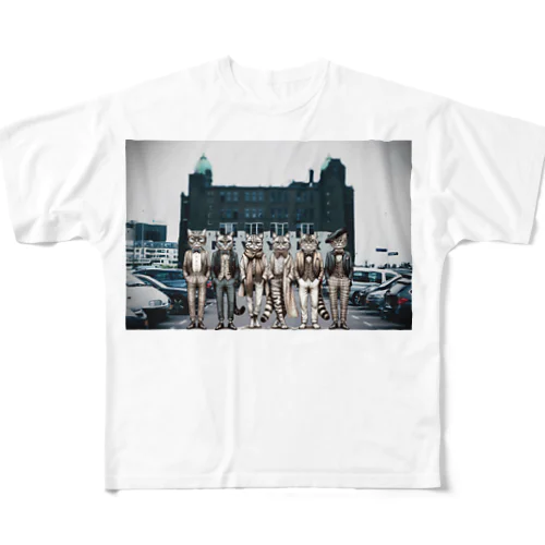 インテリニャンズ All-Over Print T-Shirt