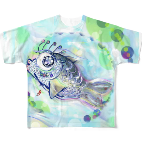 おら真鯵🐟-2 All-Over Print T-Shirt