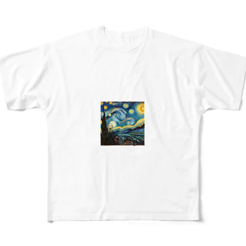 漂う叫び All-Over Print T-Shirt