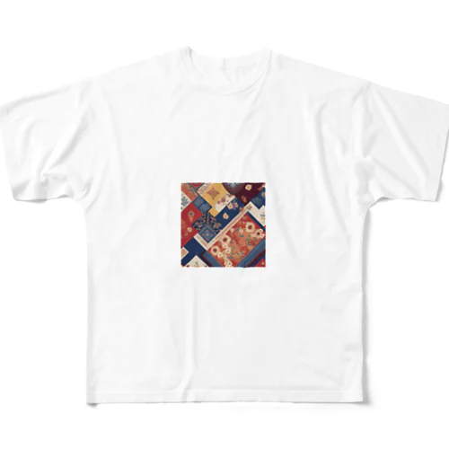 韓国混じりの和柄スタイル✨ All-Over Print T-Shirt