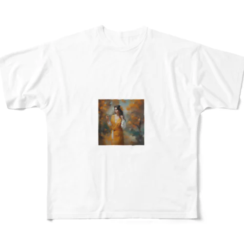 四苦八苦 All-Over Print T-Shirt