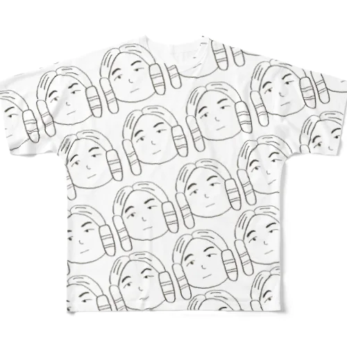 けらいくん All-Over Print T-Shirt