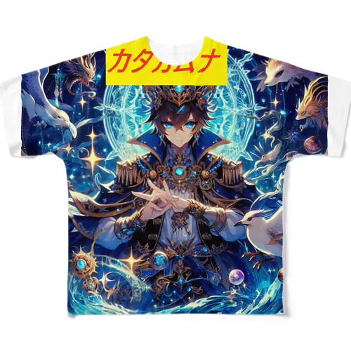 カタカムナ フルグラフィックTシャツ