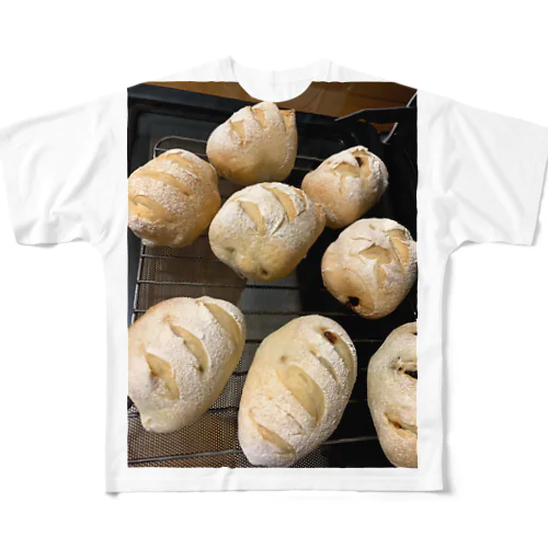 焼きたてパン All-Over Print T-Shirt