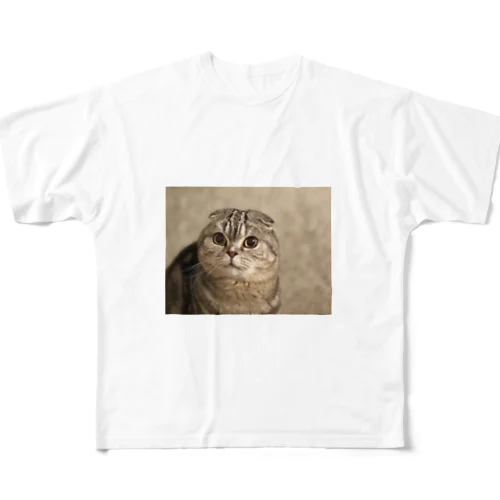 チビ猫 All-Over Print T-Shirt