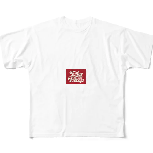 ヴィンテージ風Tシャツ All-Over Print T-Shirt