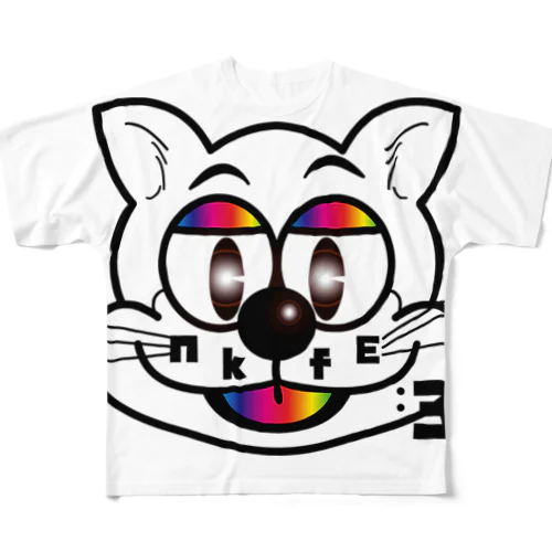 NKFEオリジナルキャット All-Over Print T-Shirt