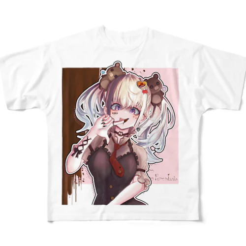 ぺろりんちょ フルグラフィックTシャツ