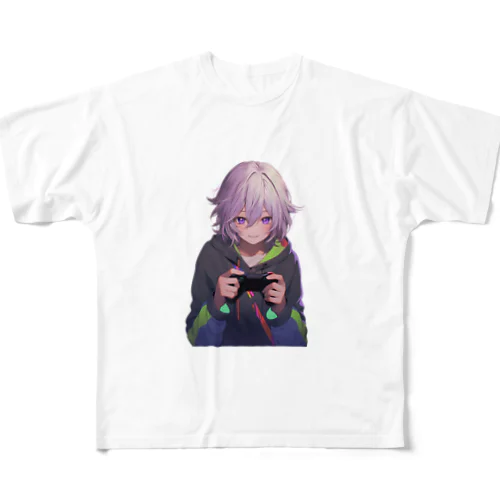 ゲーミングBoy No.1 フルグラフィックTシャツ