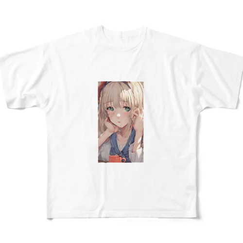 ツンデレちゃん先輩 フルグラフィックTシャツ