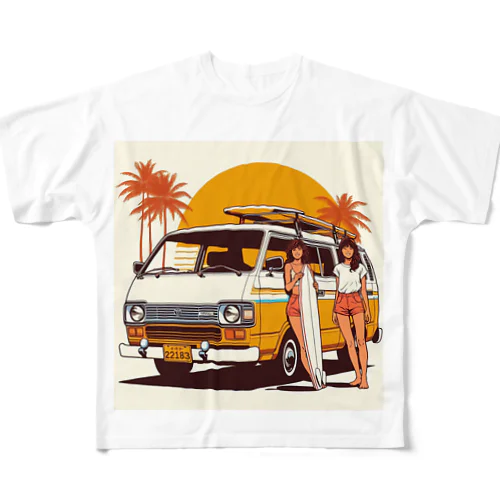 80s CityPop No.21 All-Over Print T-Shirt