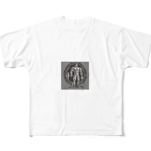 鋼の肉体 All-Over Print T-Shirt