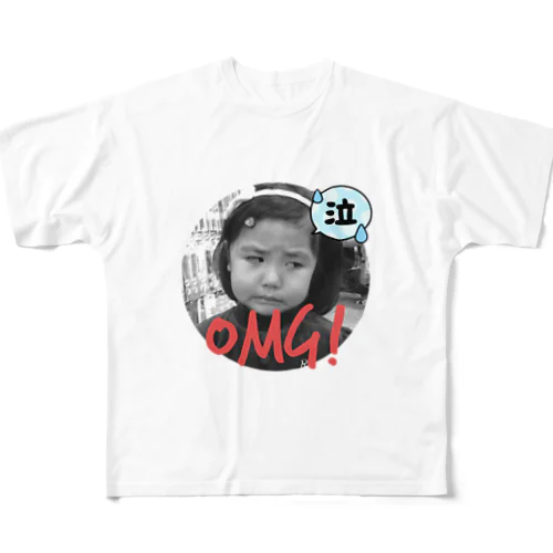 OMGれいちゃん All-Over Print T-Shirt