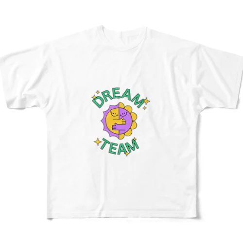 DREAM TEAM フルグラフィックTシャツ