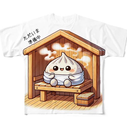 肉まんくん フルグラフィックTシャツ