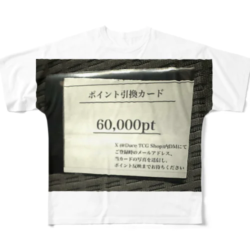 Duceのポイント券 フルグラフィックTシャツ