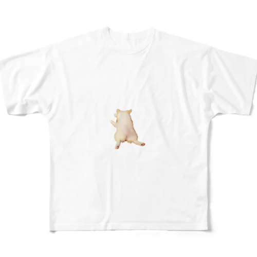 今日も元気なハオchanのチャームポイント All-Over Print T-Shirt