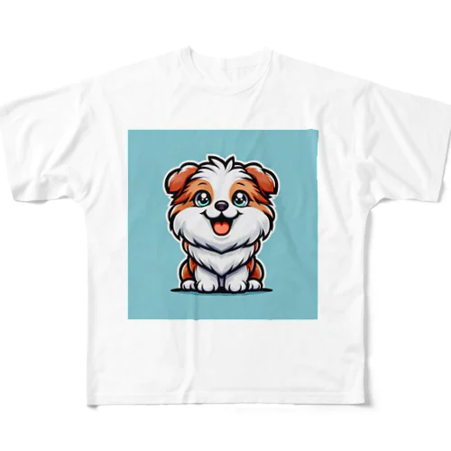 愛犬家のためのグッズシリーズ All-Over Print T-Shirt