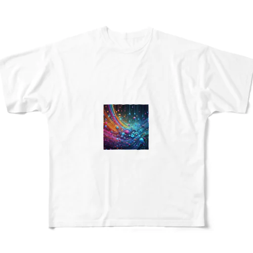 虹のしずく All-Over Print T-Shirt