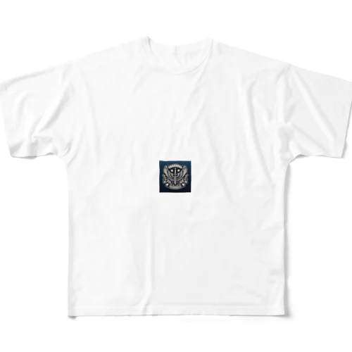 アメリカ軍隊学校のロゴがカッコいい！ All-Over Print T-Shirt