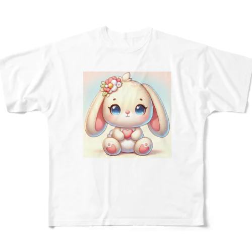 うさぎちゃん フルグラフィックTシャツ