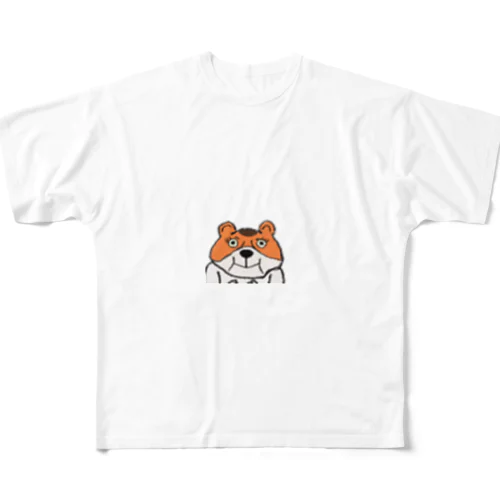 おじハム フルグラフィックTシャツ