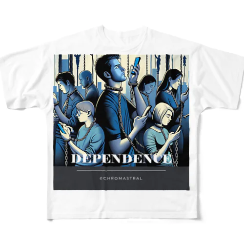 DEPENDENCE フルグラフィックTシャツ