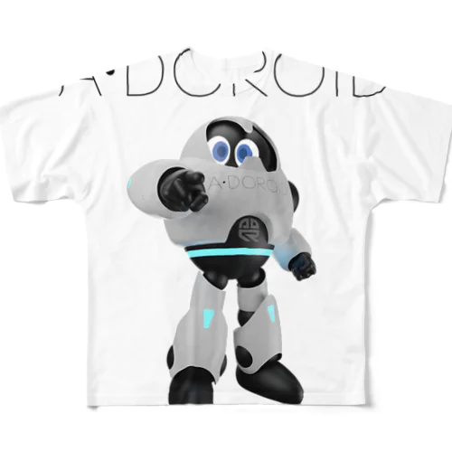 ADOROID フルグラフィックTシャツ