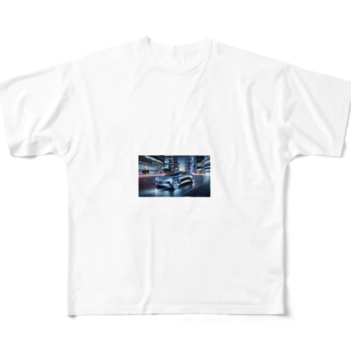 SUPE CAR collection フルグラフィックTシャツ