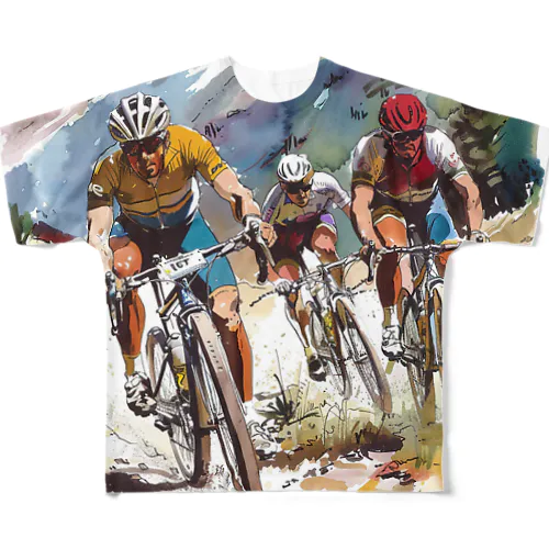 MTB フルグラフィックTシャツ