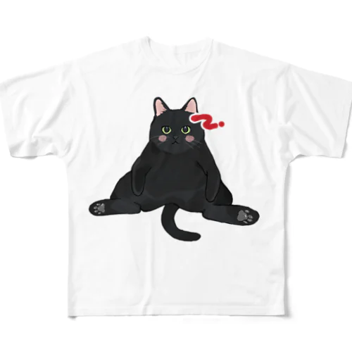 くろちゃん フルグラフィックTシャツ