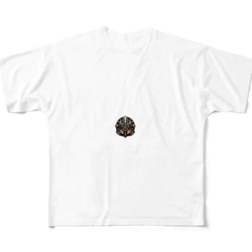AIが作った軍隊ロゴ All-Over Print T-Shirt