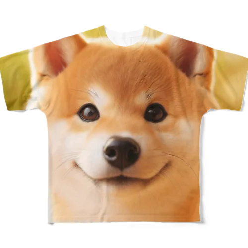 かわいい柴犬の子犬 #5 All-Over Print T-Shirt