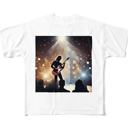 バラードを歌うロックスター All-Over Print T-Shirt