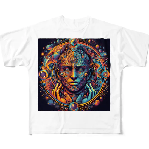 ChakraChic FACE All-Over Print T-Shirt