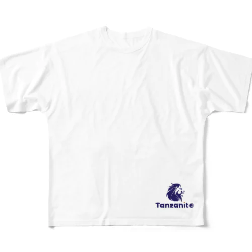 Tanzanite　 All-Over Print T-Shirt