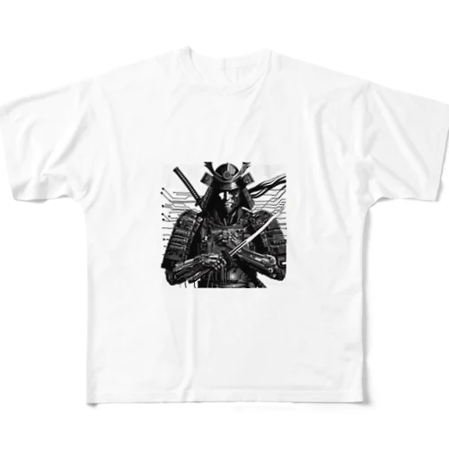 推志武士　陸 フルグラフィックTシャツ