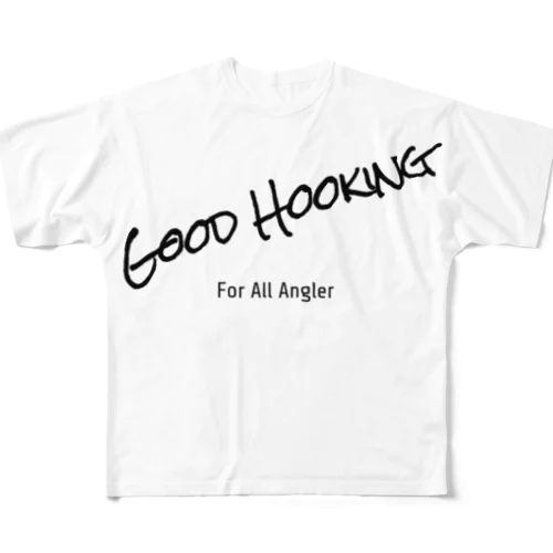 GOOD  HOOKING 釣り人のためのWEAR All-Over Print T-Shirt