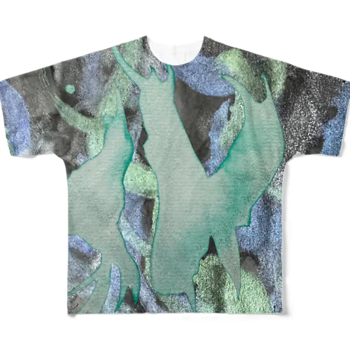 三碧魂 All-Over Print T-Shirt