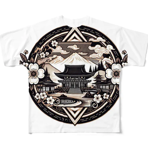 御利益 All-Over Print T-Shirt