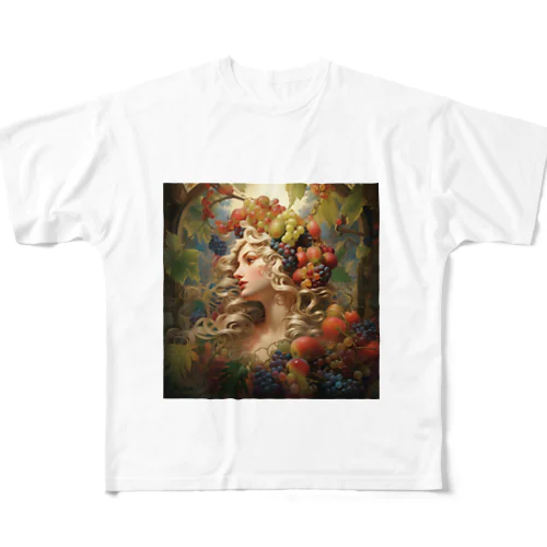 果実の女神　なでしこ1478 All-Over Print T-Shirt