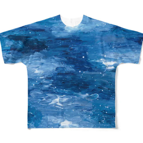 OCEAN フルグラフィックTシャツ