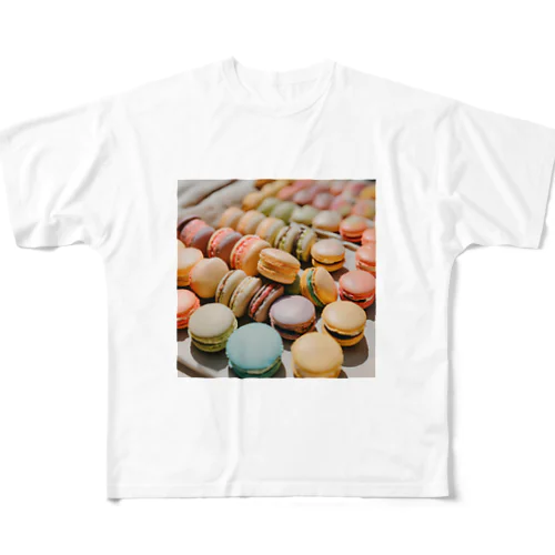 マカロン三昧 All-Over Print T-Shirt