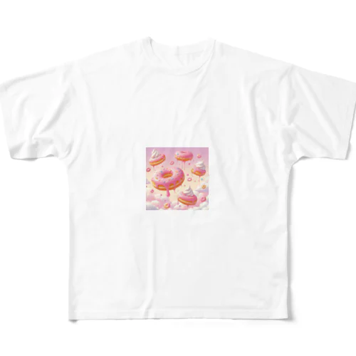 sweet🩷 ̖́- All-Over Print T-Shirt