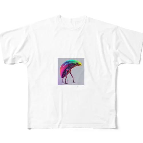 宇宙人のペット All-Over Print T-Shirt