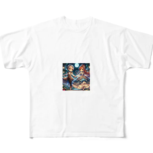 ホワイトプリンセス All-Over Print T-Shirt