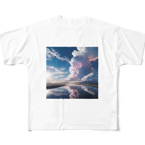 天空の鏡  フルグラフィックTシャツ